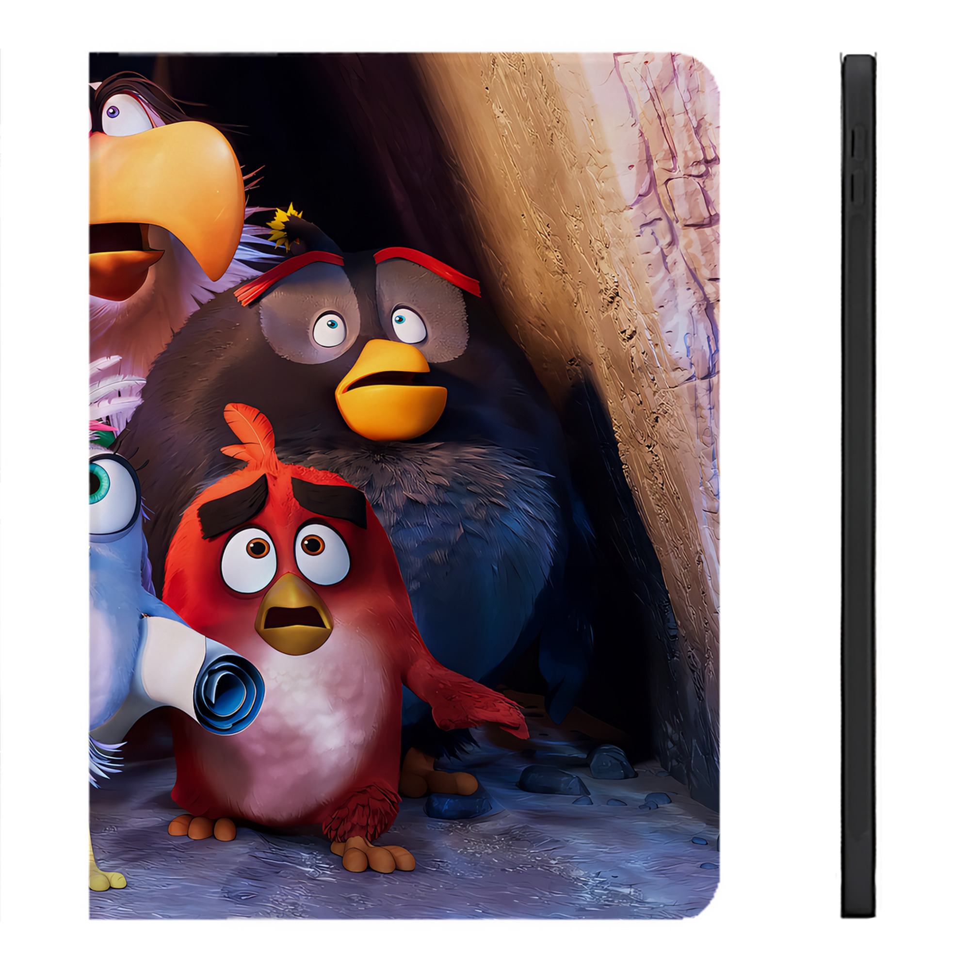 （画像用） Angry Birds アングリーバード IPadケース ペンホルダー付き ブックスタイルデザイン